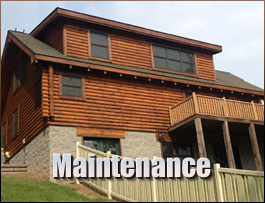  Middleburg, North Carolina Log Home Maintenance
